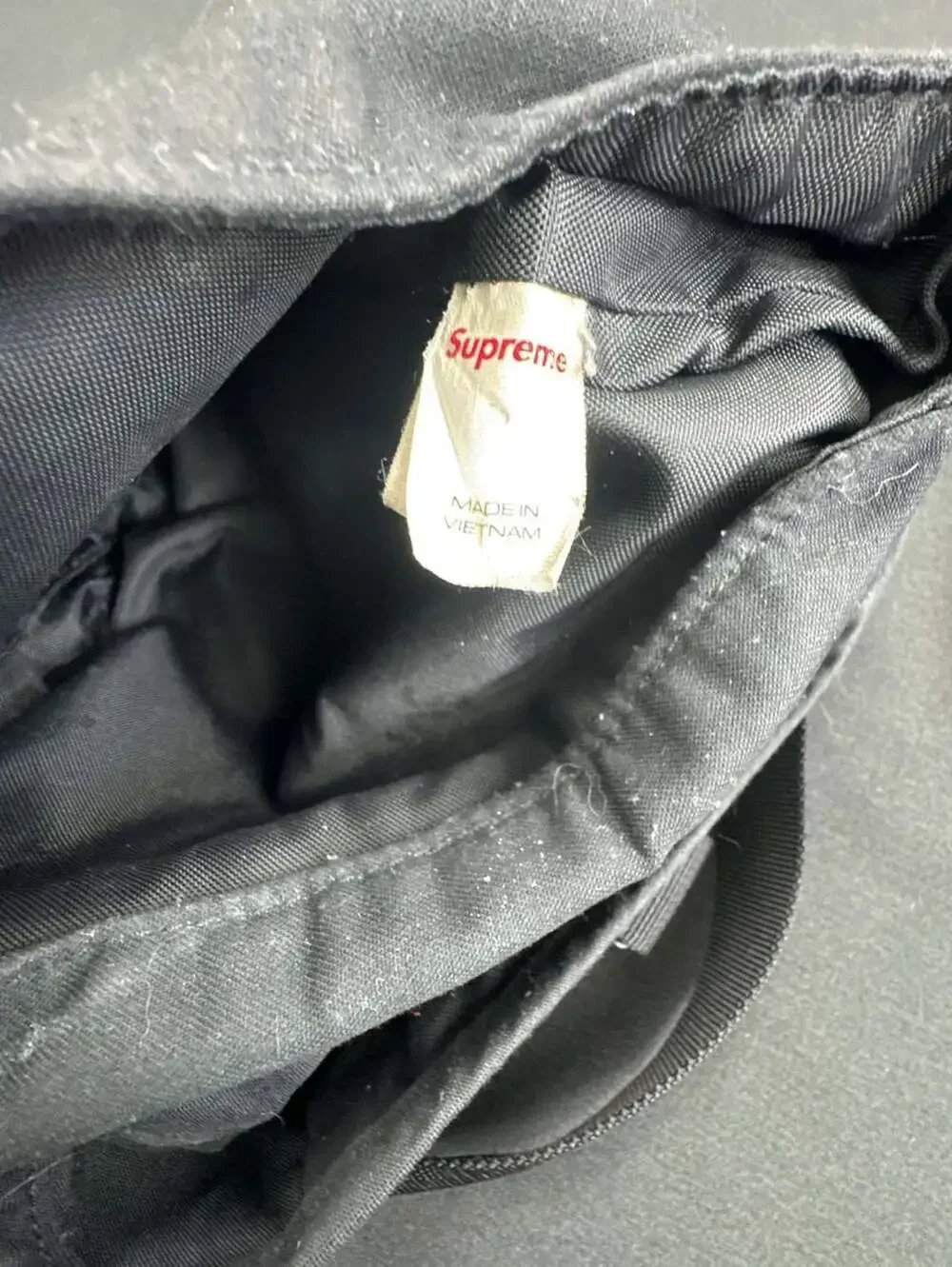 Supreme Field Side Bag Black